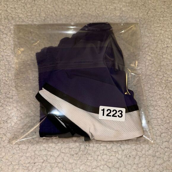 Nike Dri-fit Womens Running Shorts Royal Purple White Size Small - Picture 11 of 11